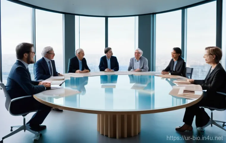 유전체 편집 윤리 - **Image Prompt 2: Hope for a Healthier Future with CRISPR**
    "A heartwarming scene depicting a di...